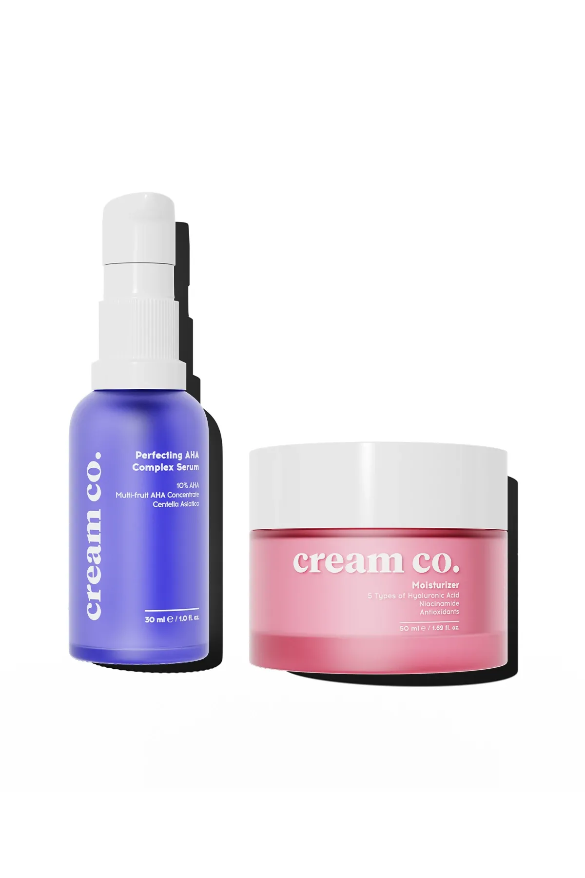 Cream Co. Pürüzsüzleştirici Nemlendirici İkili Aha 30 ml + Mo 50 ml