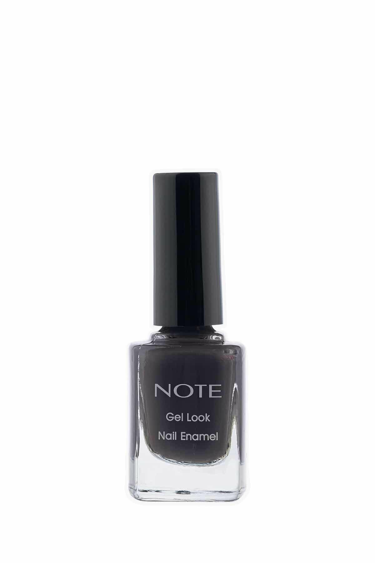 Note Gel Look Nail Enamel Oje 24 Deep Fox Grey