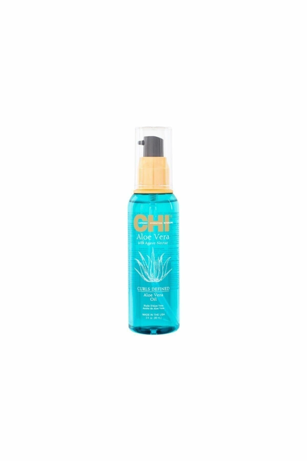 Chi Aloe Vera Bukle Belirginleştirici Saç Bakım Yağı 89 ml
