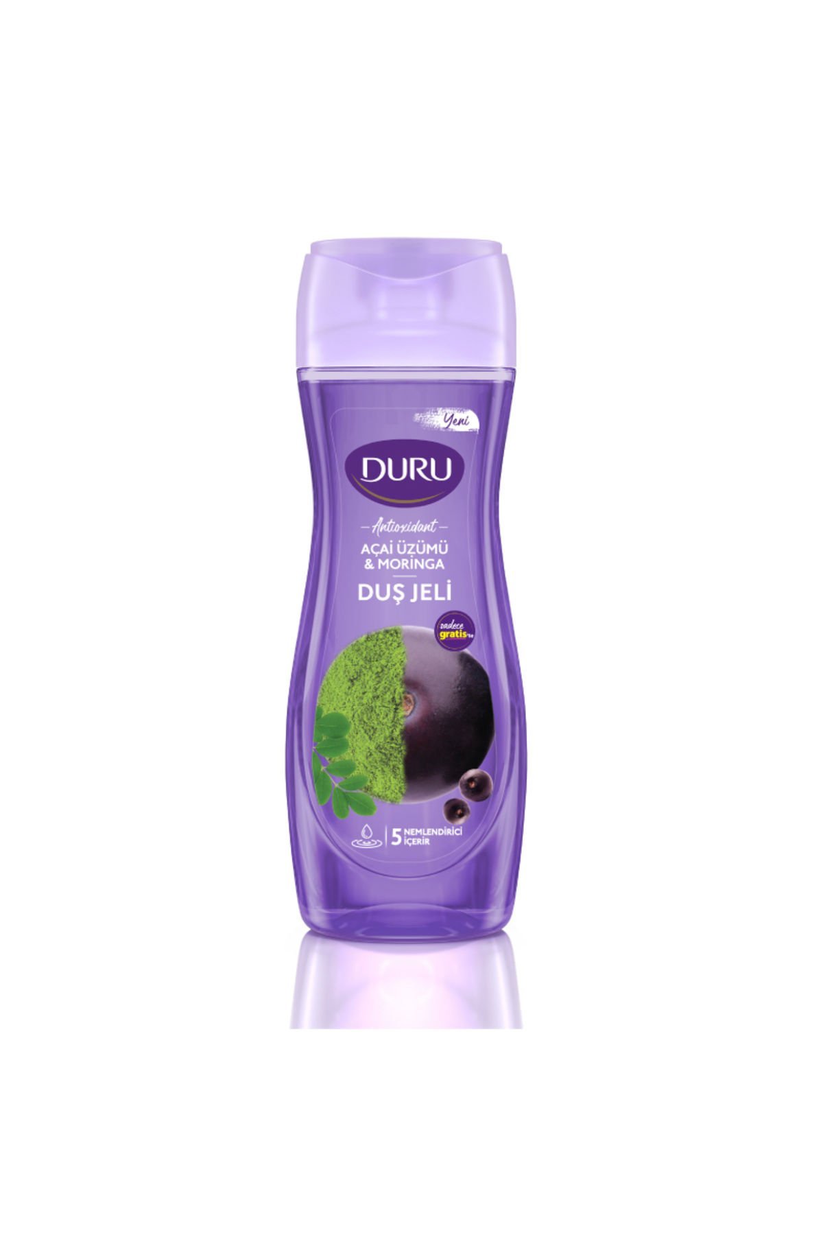 Duru Duş Jeli Antioksidant Açai Üzümü & Moringa 450 ml