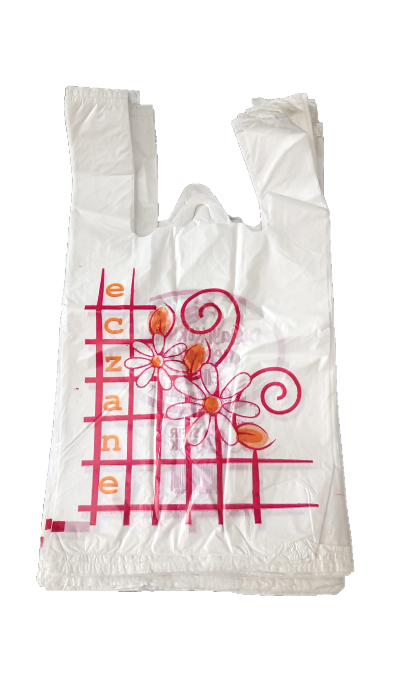 Eczane Poşeti Atlet 25x45 cm 120 Adet 675 gr