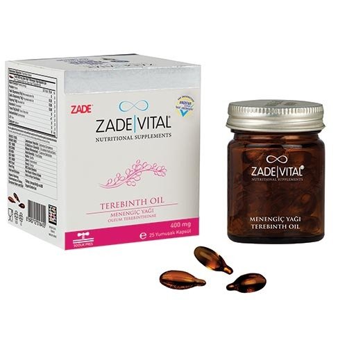 Zade Vital Menengiç Yaği 400 Mg Patlatilabilen Kapsül