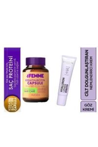 De Femme Saç Bakım Proteini 100 ml + Loreal Hyaluron Uzmanı Göz 15 ml