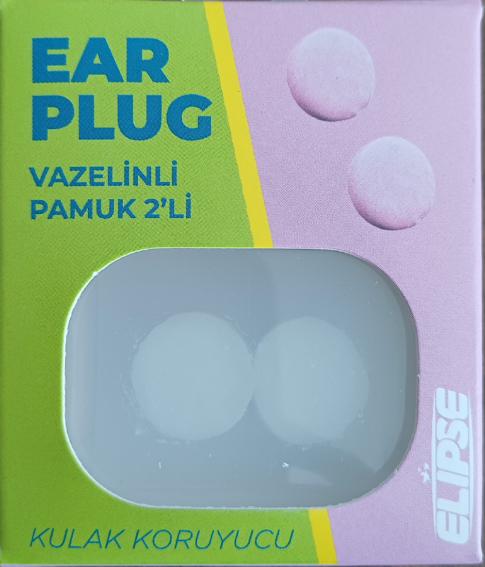 Elipse Kulak Tıkacı Vazelin 2'li