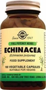 SKT:08/2024 SOLGAR ECHINACEA 520 MG 100 KAPSUL