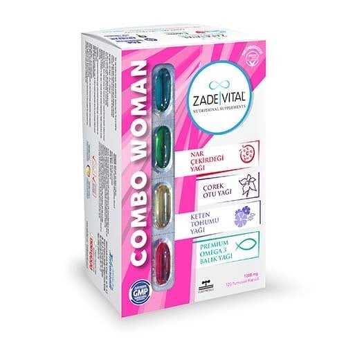 Zade Vital Combo 60’Li Kapsül Women