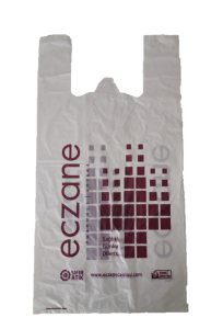 Eczane Poşeti 30x60 cm Atlet Büyük Boy 20 kg (1200 Adet +-%10)
