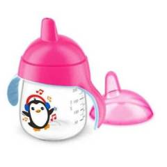 Avent Penguen Damlatmaz Bardak 260 ml Pembe