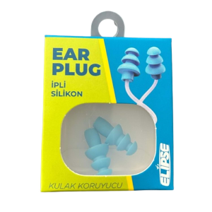 Elipse Kulak Tıkacı İpli Silikon 2'li