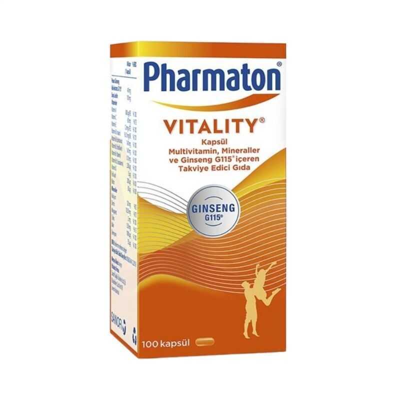 Pharmaton Vitality 100 Kapsül