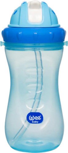Wee Baby 761 Pipetli Bardak 340 ml - Mavi