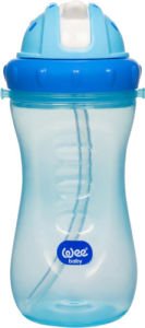 Wee Baby 761 Pipetli Bardak 340 ml - Mavi