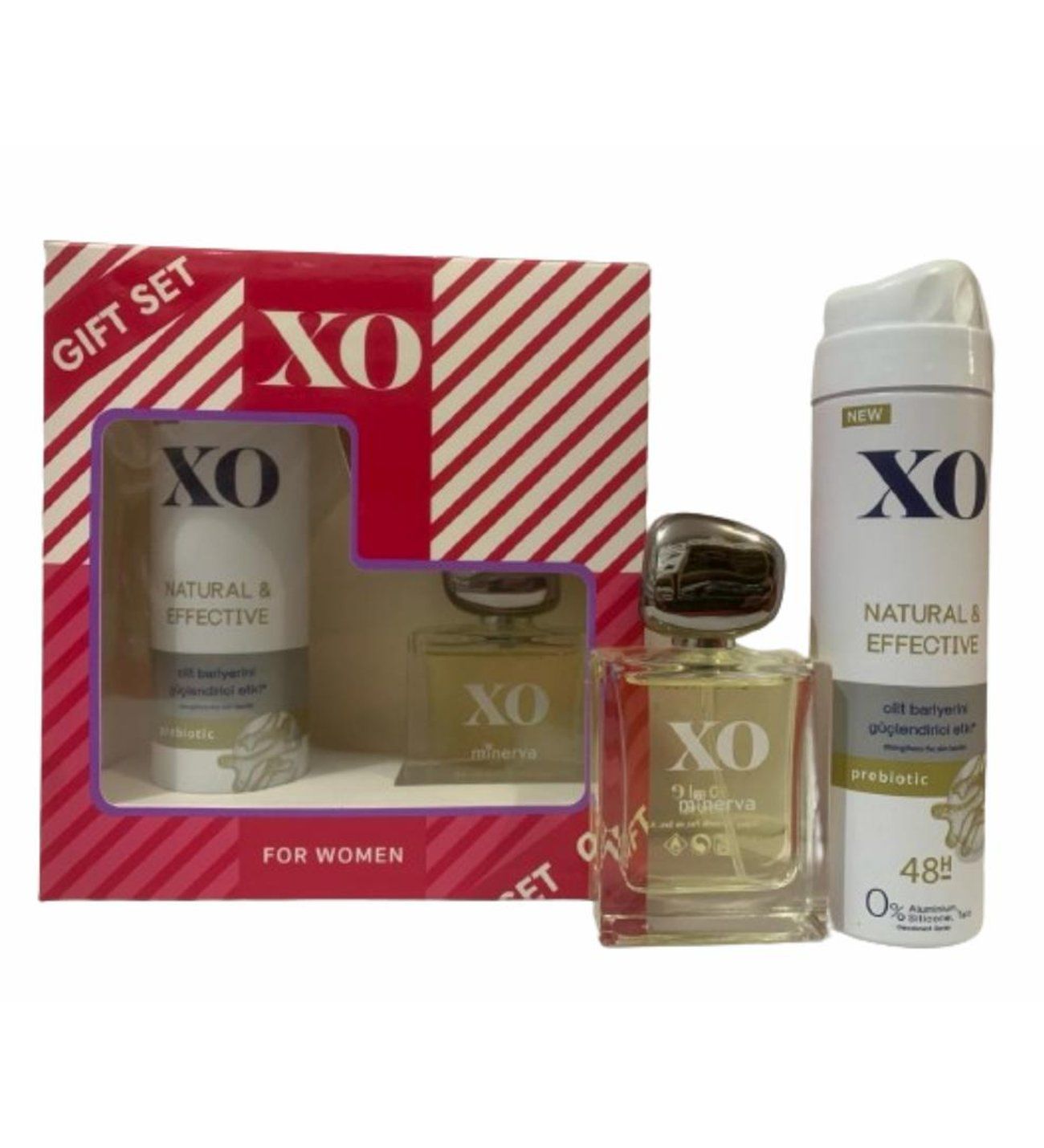 Xo Parfüm Minerva 50 ml + Natural Deodorant 150 ml