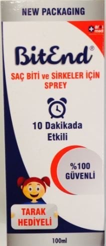 BITEND BIT SPREYI ARTIMED 100 ML MTL TARAK HEDIYELI