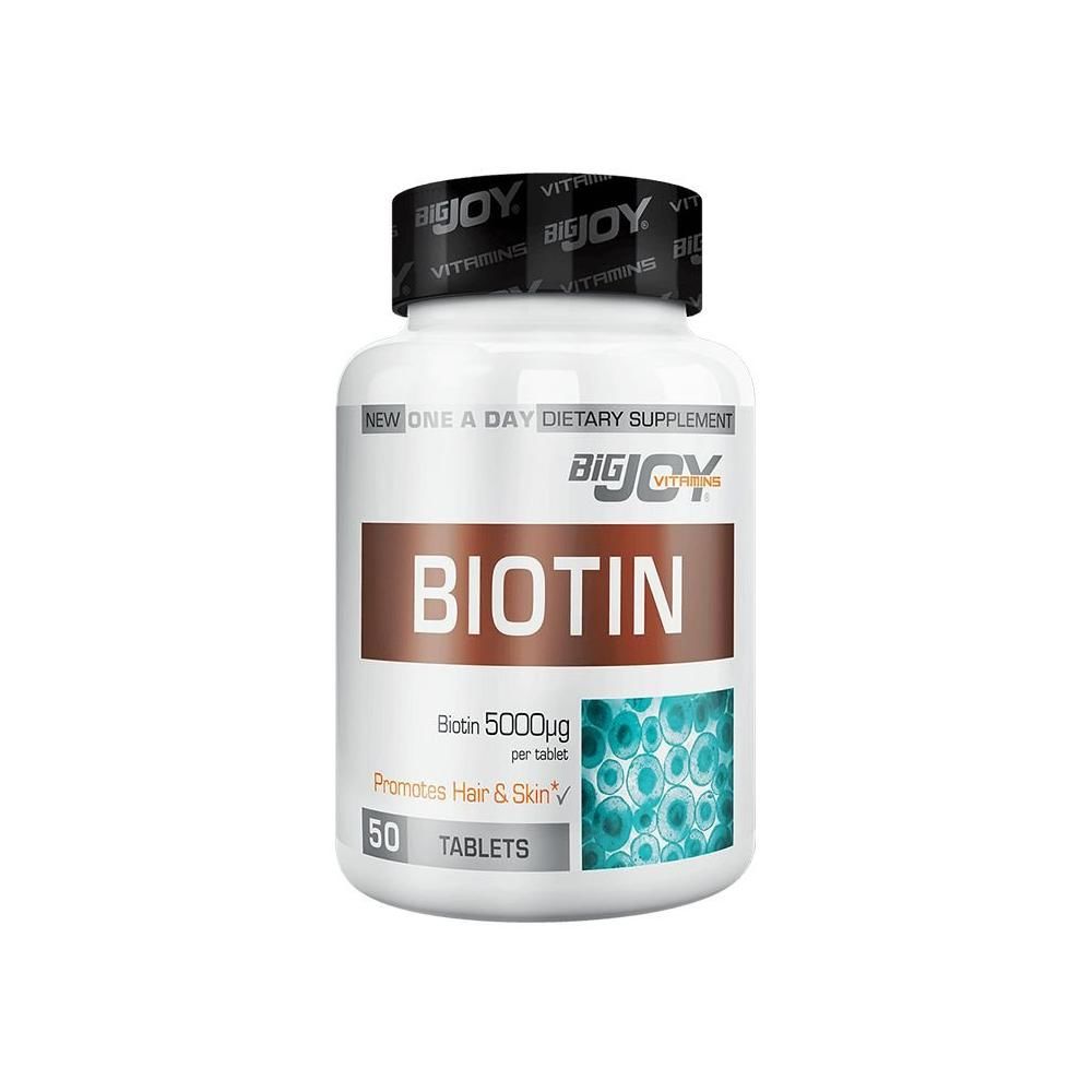 BigJoy Biotin 5000 mcg 50 Tablet