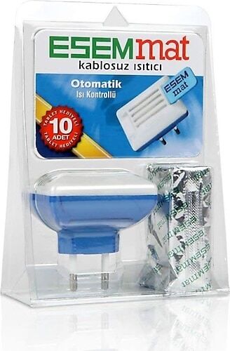 Esemmat Makine Kablosuz Isıtıcı + 10 Yedek