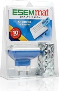 Esemmat Makine Kablosuz Isıtıcı + 10 Yedek