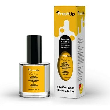 Freshup Asetonsuz Kalıcı Oje ve Protez Tırnak Çıkarıcı Mango 10 ml