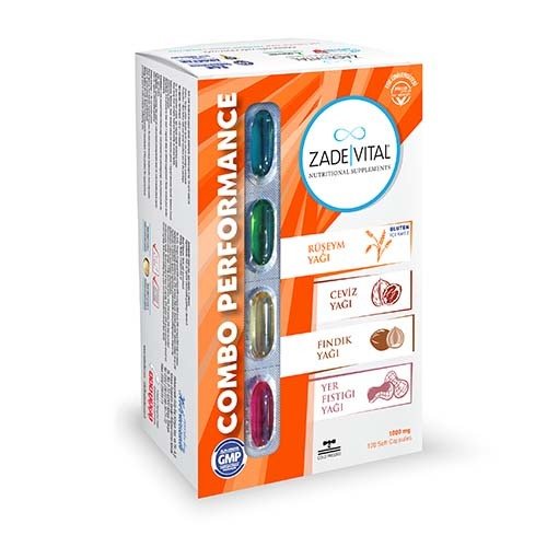 Zade Vital Combo Performance 60 Yumuşak Kapsül 1000 Mg