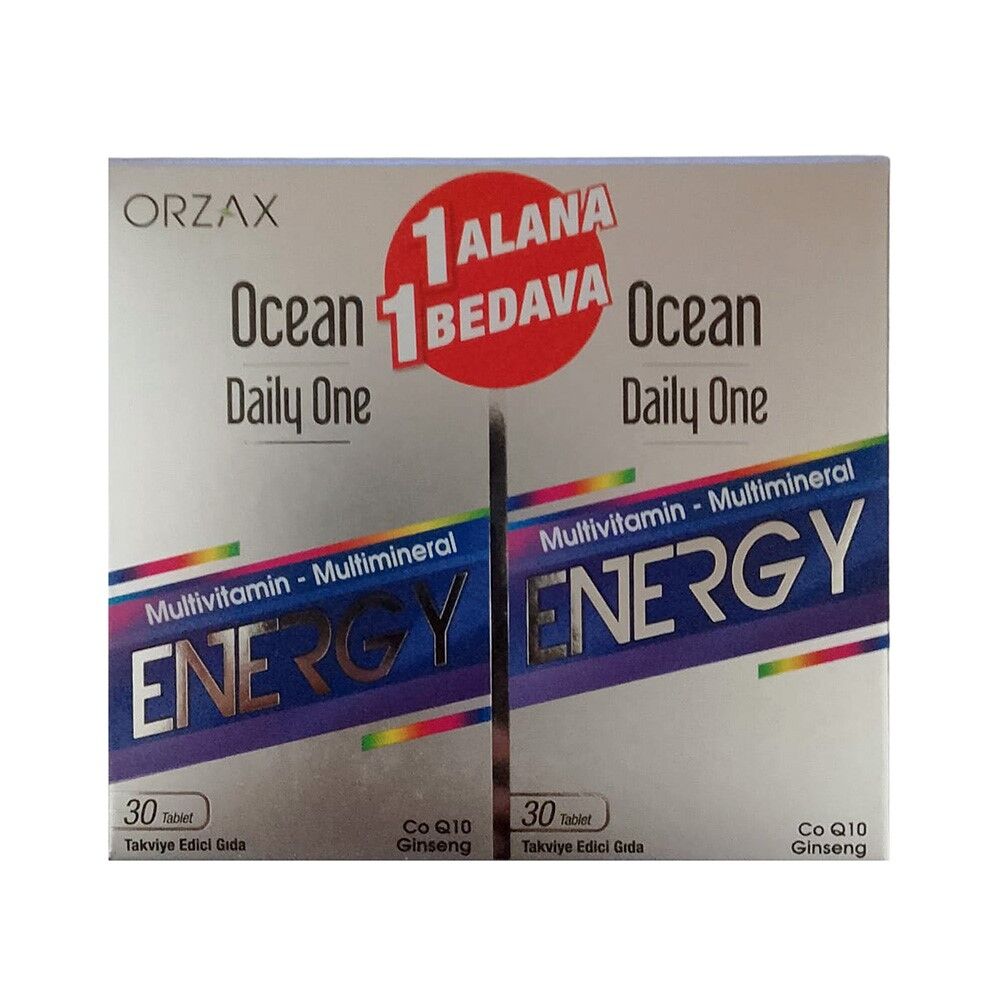 Ocean Daily One Energy 30 Tablet - 1 Alana 1 Bedava
