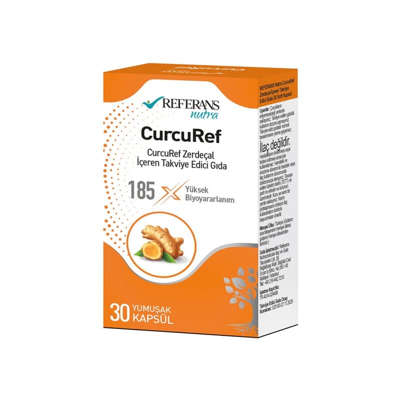 REFERANS NUTRA CURCUREF 30 KAPSUL