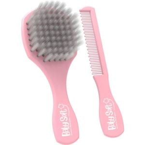 Babysoft Bebek Fırça Tarak Seti - Pembe