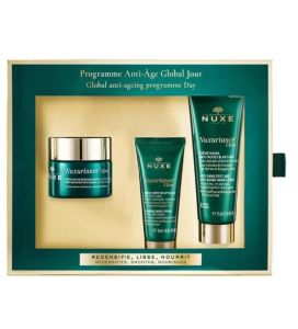 Nuxe Nuxuriance Ultra Day Set Vücut Kremi 30 ml + El Kremi 75 ml + Yüz Bakım Kremi 50 ml