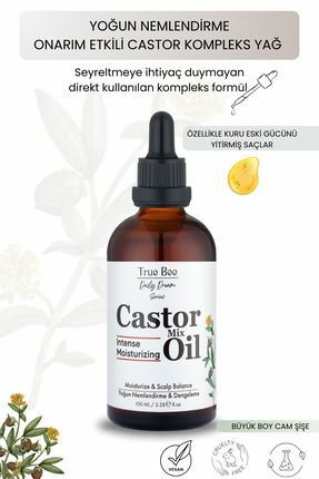 True Bee Daily Dream Castor Kompleks Yağ 100 ml