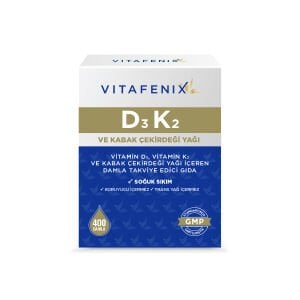 Vitafenix D3K2 400 Damla 20 ml