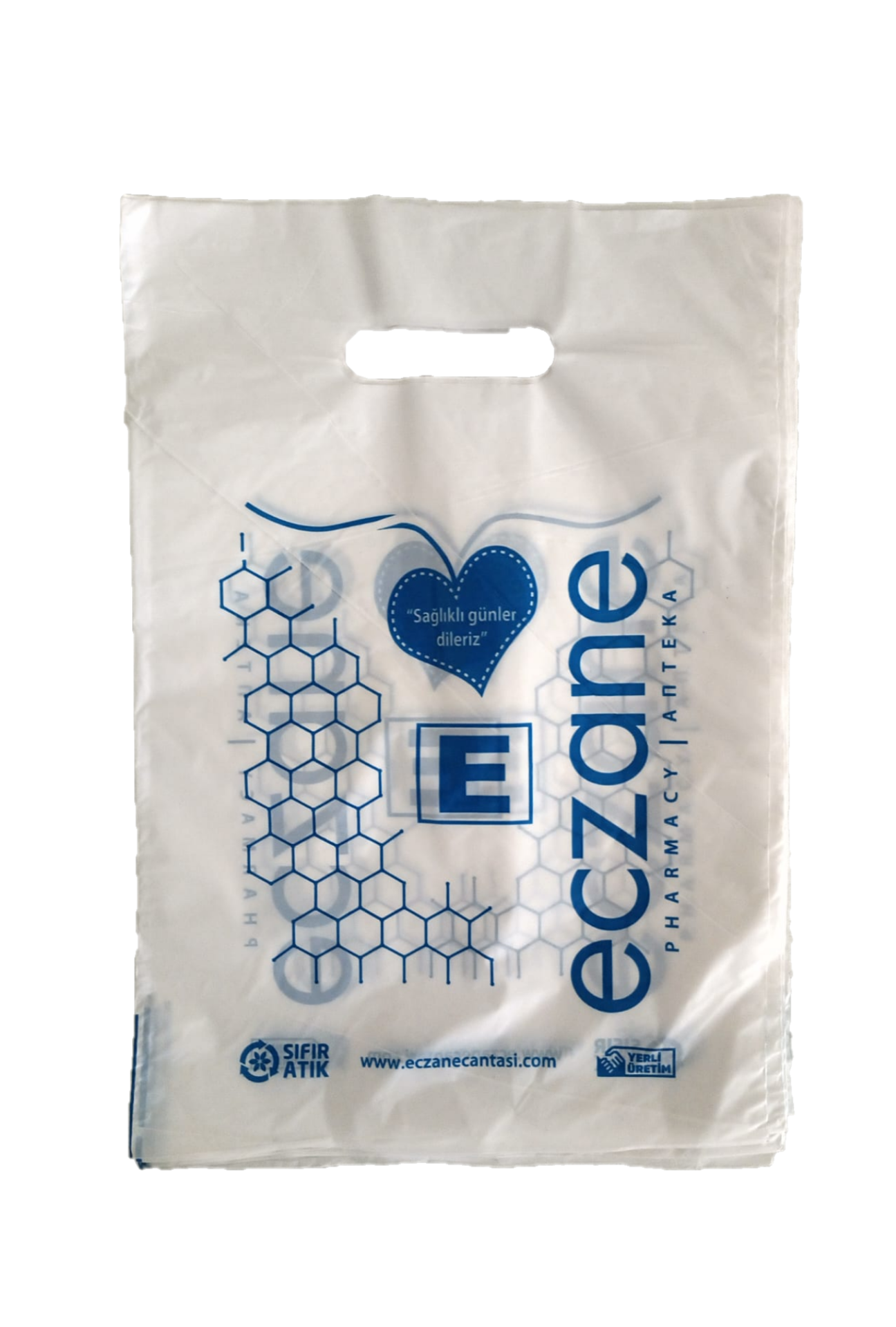 Eczane Poşeti 22x32 cm El Geçme Poşet 20 kilo (4000 Adet +-%10)