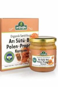 Arifoğlu Organik Arı Sütü Bal Polen Propolis 230 gr