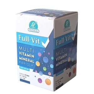 Full-Vit Multi Vitamin Mineral Karisimi 30 Tablet