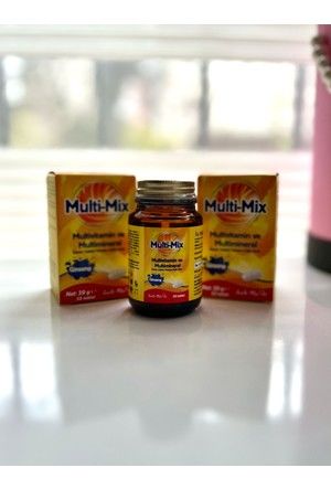 Sante-Mix Multi-Mix Ginseng Multivitamin ve Mineral 30 Tablet
