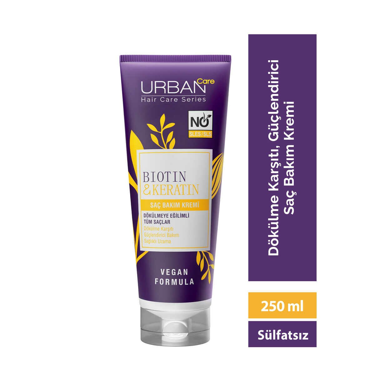 Urban Care Saç Kremi Biotin Keratin Tuzsuz 250 ml