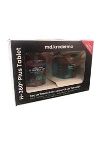 Krcderma H-360 Plus Tablet Saç ve Tırnak Bakım 120 Kapsül