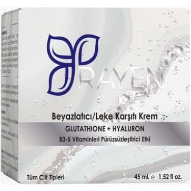Rayen Beyazlatıcı ve Leke Karşıtı Krem 45 ml
