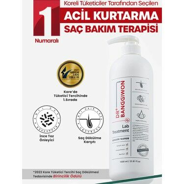 Dr+ Banggiwon Lab Treatment Complex Saç Bakım Kompleksi 1000 ml