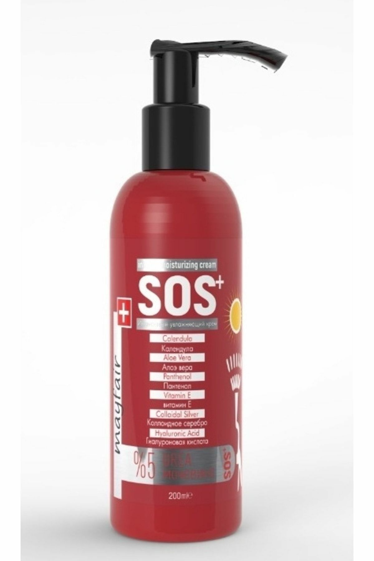 Mayfair S.O.S Güneş Yanıklarına Karşı Etkili Ultra Yoğun Nemlendirici Krem 200 ml