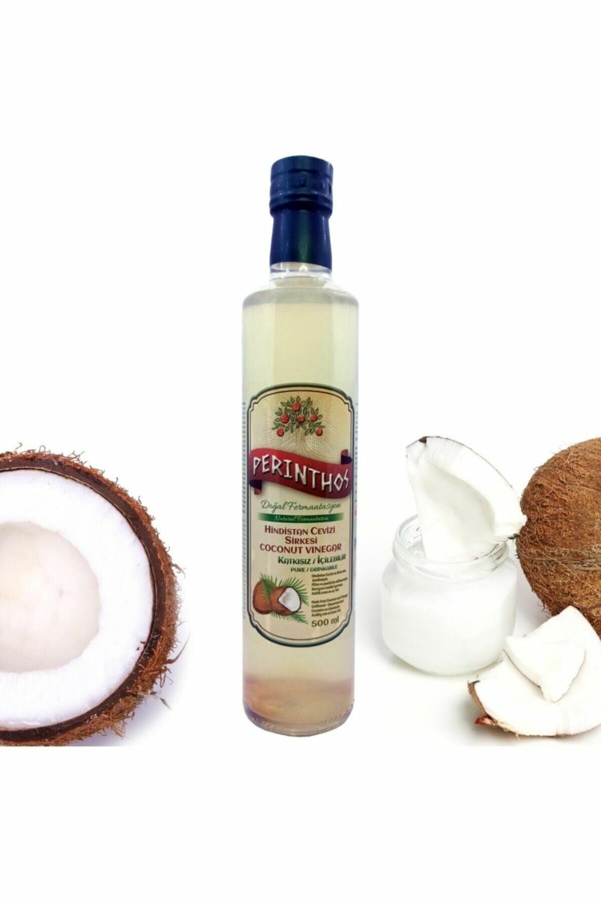 Perinthos Katkısız İçilebilir Hindistan Cevizi Sirkesi 500 ml