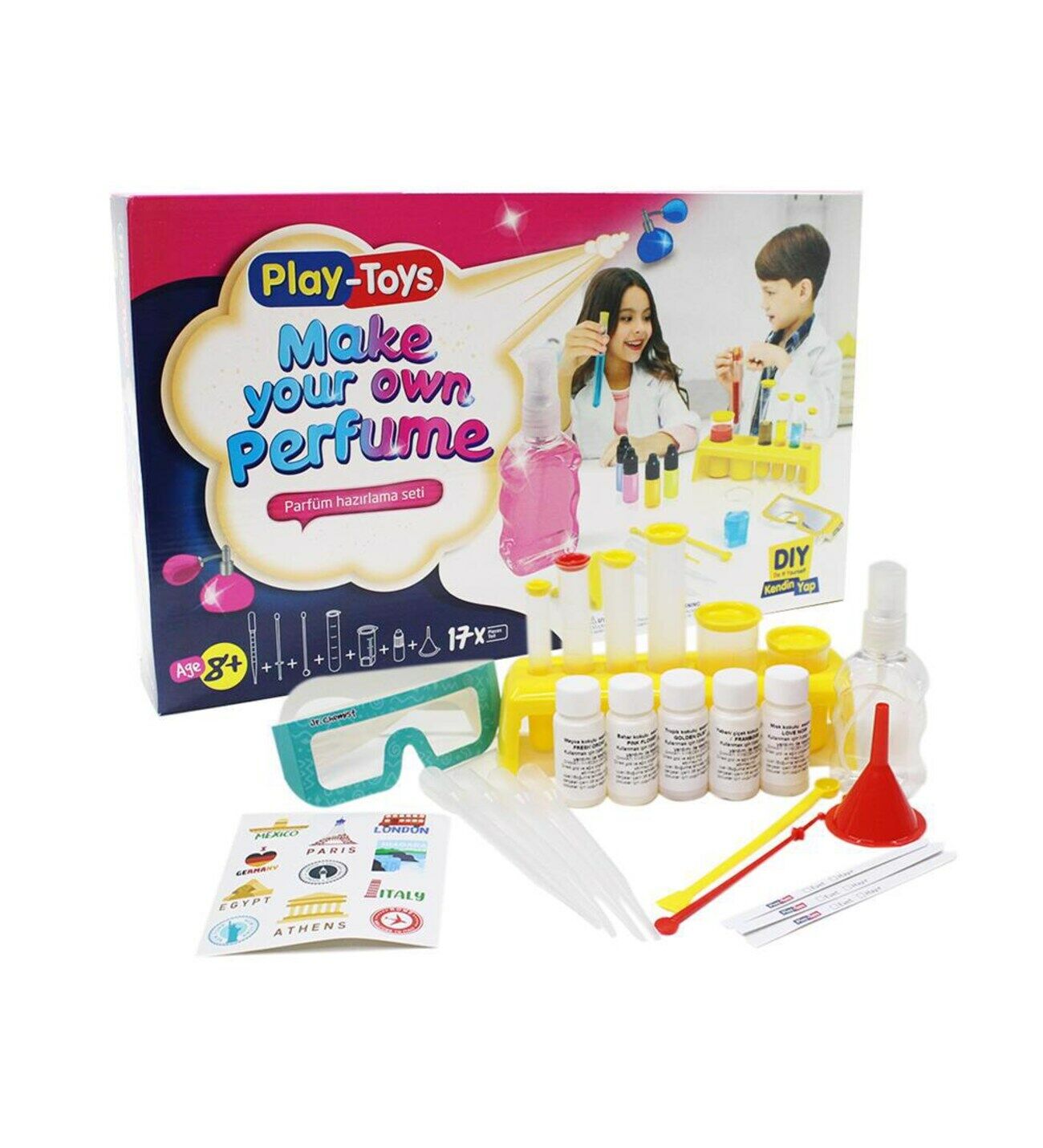 Playtoys Kendi Parfümünü Kendin Yap Oyun Seti