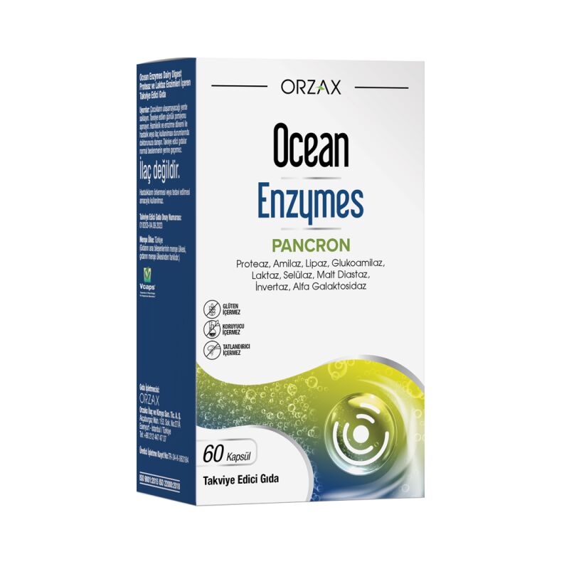 OCEAN ENZYMES PANCRON 60 KAPSUL