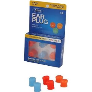 Elite Ear Plug Pamuklu Kulak Koruyucu 6'lı - Saklama Kabı Hediyeli