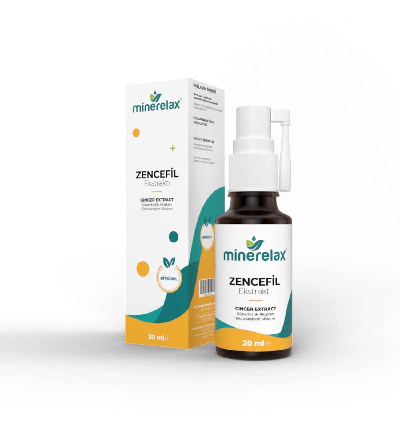 Minerelax Zencefil Ekstratı 20 ml