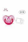 Bebeneo Ortodontik Emzik 12+ Ay 2'li - Pembe