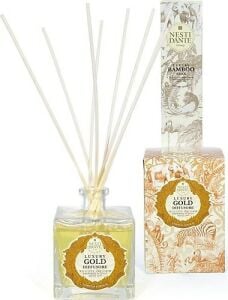 Nesti Dante Oda Kokusu Luxury Gold İris Çiçeği Gül Portakal Kokusu Çubuklu 500 ml