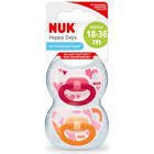 Nuk Happy Days 18-36 Ay Silikon Emzik - Kız