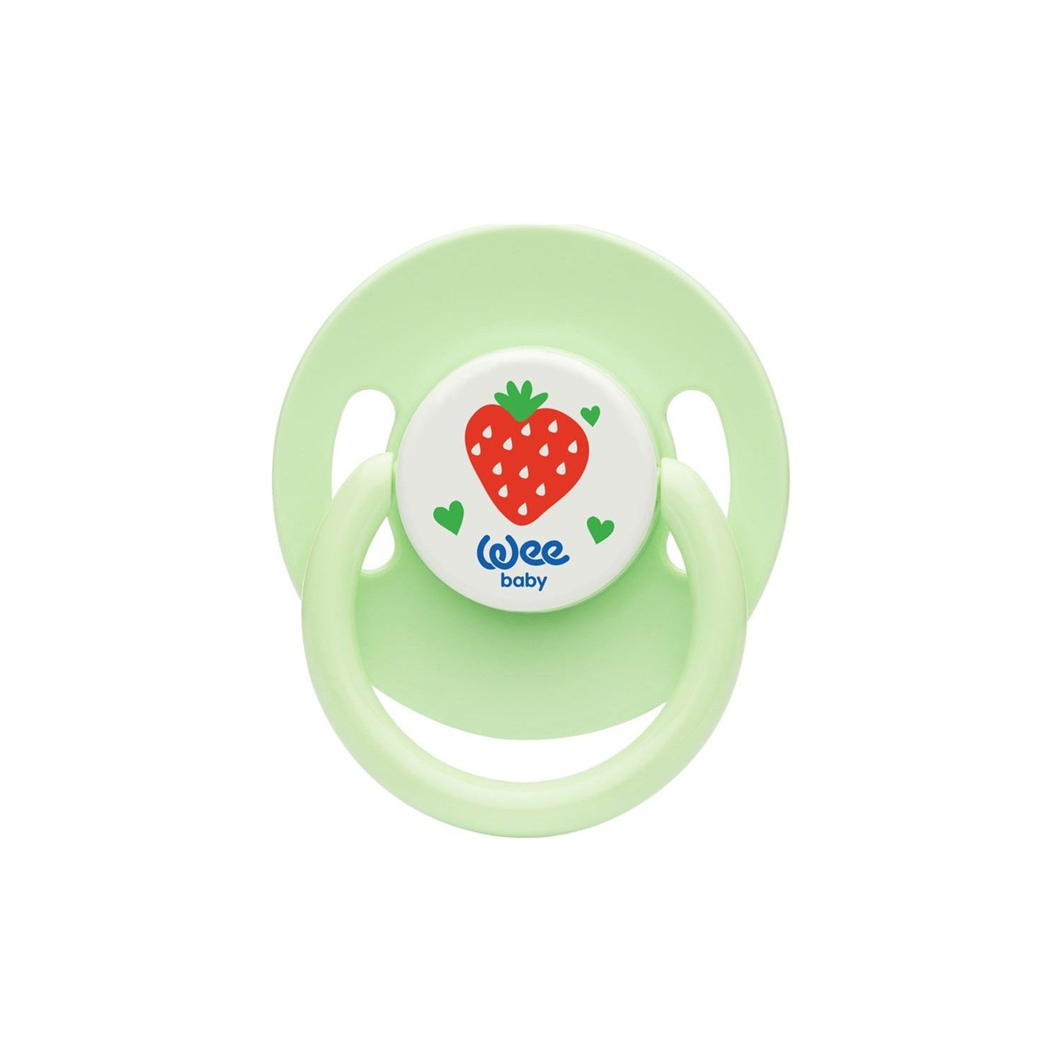 Wee Baby 855 Yuvarlak Uçlu Emzik No: 1 - Yeşil