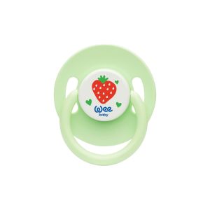 Wee Baby 855 Yuvarlak Uçlu Emzik No: 1 - Yeşil