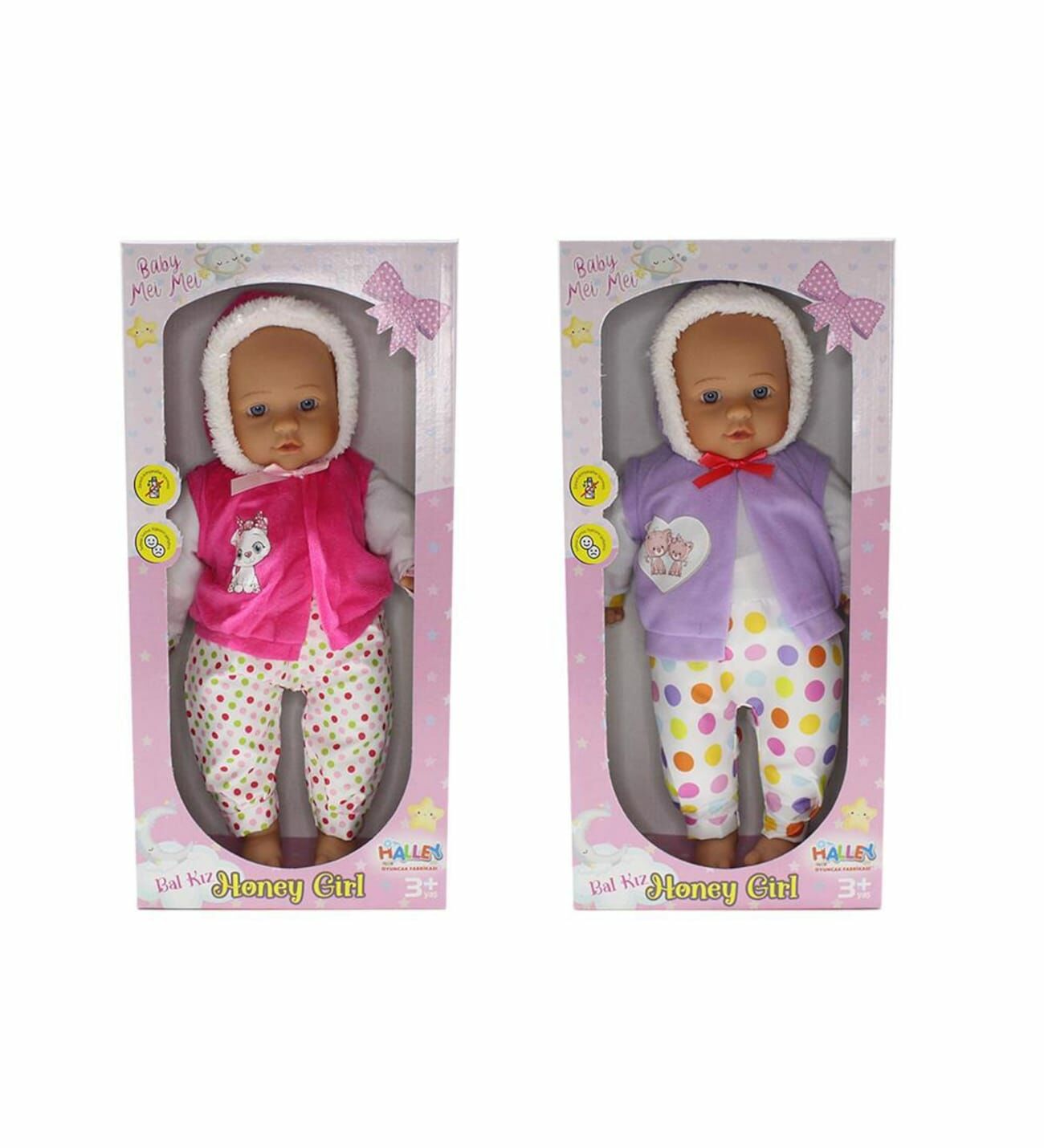 Halley Oyuncak 78772 Bal Kız Bebek 45 cm