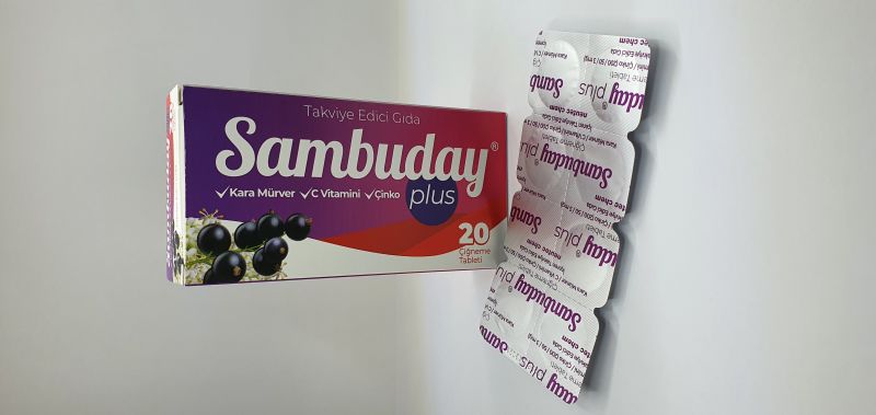 Sambuday Plus 200/50/3Mg 20 Cigneme Tablet